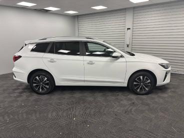 SPOTICAR Mg Mg5 5 Autonomie Standard 50kwh - 130 Kw 2wd Comfort Occasion - Break Electrique Blanc - Cognac - 1203954342_4