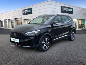 SPOTICAR Mg Zs Ev 156ch - 70kwh Luxury Occasion - Suv-4x4 Electrique Pebble Black Métallisée - Reims - 1204053951_1
