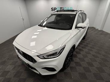 SPOTICAR Mg Zs 1.0l T-gdi 111ch 2wd Luxury Occasion - Suv-4x4 Essence Blanc - Cognac - 1204195331_1