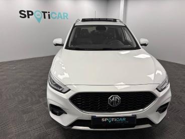 SPOTICAR Mg Zs 1.0l T-gdi 111ch 2wd Luxury Occasion - Suv-4x4 Essence Blanc - Cognac - 1204195331_2