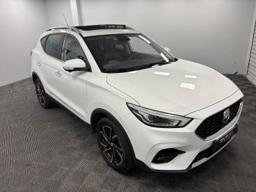 SPOTICAR Mg Zs 1.0l T-gdi 111ch 2wd Luxury Occasion - Suv-4x4 Essence Blanc - Cognac - 1204195331_3