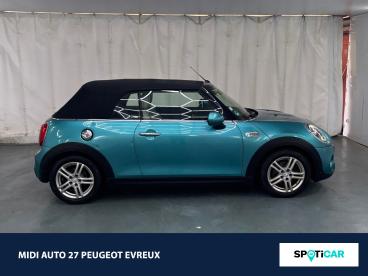 SPOTICAR Mini Cabrio Cooper S 192ch Euro6d-t Occasion - Coupé-cabriolet Essence Caribbean Aqua - Normanville - 1203975911_4