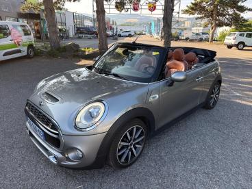 SPOTICAR Mini Cabrio Cooper S 192 Ch Finition Exquisite Occasion - Coupé-cabriolet Essence Gris Clair - Saint-etienne - 1204136130_1