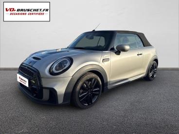SPOTICAR Mini Cabrio Cooper S 178ch John Cooper Works Plus Bva7 Occasion - Coupé-cabriolet Essence Enigmatic Black - Orange - 1204181328_1