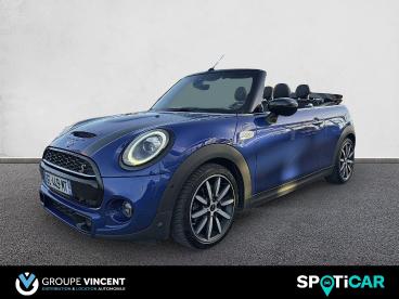 SPOTICAR Mini One Cooper Cabrio S Edition Greenwich 190ch Bva7 Occasion - Coupé-cabriolet Essence Bleu - Nevers - 1203709464_1