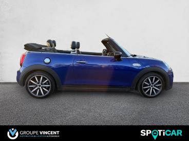 SPOTICAR Mini One Cooper Cabrio S Edition Greenwich 190ch Bva7 Occasion - Coupé-cabriolet Essence Bleu - Nevers - 1203709464_4