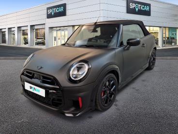 SPOTICAR Mini One Cooper Cabriolet Jcw 231 Ch Dkg7 Jcw Occasion - Coupé-cabriolet Essence Midnight Black Ii - Ecully - 1204197474_1