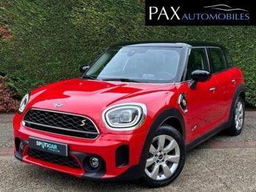 SPOTICAR Mini Countryman 1.5 Hybrid 224 Cooper Se  Chili All4 Bva6 Occasion - Suv-4x4 Hybride Rechargeable Chili Red - Saint-cloud - 1203380431_1