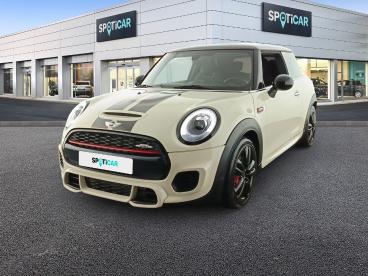 SPOTICAR Mini One Mini Hatch 3 Portes 231 Ch John Cooper Works Bva6 Occasion - Citadine Essence Pepper White - Villeneuve d'ascq - 1203713930_1