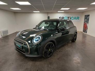 SPOTICAR Mini One Mini Hatch 3 Portes Cooper Se 184 Ch Edition Resolute Occasion - Citadine Electrique Vert - Mareuil Les Meaux - 1203877805_1