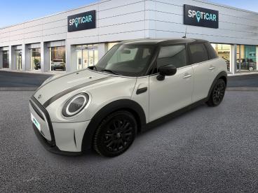 SPOTICAR Mini One Mini Hatch 5 Portes Cooper 136 Ch Dkg7 Essential Occasion - Citadine Essence White Silver Metallic - Villeneuve d'ascq - 1203974418_1