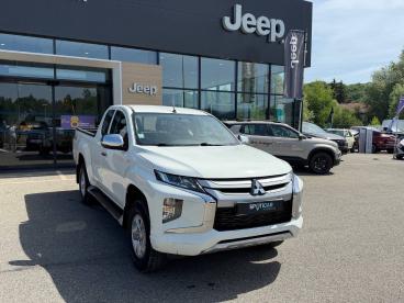 SPOTICAR Mitsubishi L200 2.2 Di-d 150 As&g 4wd Invite Occasion - Pick-up Diesel Blanc - Gap - 1204083714_3
