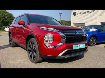 SPOTICAR Mitsubishi Outlander 2.4 Phev 306ch Intense 4wd Occasion - Suv-4x4 Hybride Rechargeable Diamond Red Spéciale - Urrugne - 1204127187_3