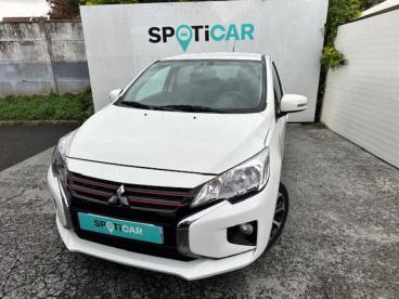 SPOTICAR Mitsubishi Space Star Spacestar 1.2 Mivec 71ch Red Line Edition 2023 Occasion - Berline Essence Frost White - Gonesse - 1203699251_1