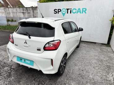 SPOTICAR Mitsubishi Space Star Spacestar 1.2 Mivec 71ch Red Line Edition 2023 Occasion - Berline Essence Frost White - Gonesse - 1203699251_3