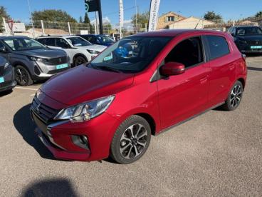 SPOTICAR Mitsubishi Space Star Spacestar 1.2 Mivec 71ch Red Line Edition 2024 Occasion - Berline Essence Cardinal Red Métallisé - Salon De Provence - 1203872467_1