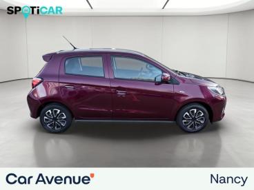 SPOTICAR Mitsubishi Space Star Spacestar 1.2 Mivec 71ch Red Line Edition 2022 Occasion - Berline Essence Cardinal Red Métallisé - Ludres - 1203955170_2