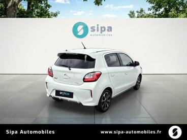 SPOTICAR Mitsubishi Space Star Spacestar 1.2 Mivec 71 As&g Red Line Edition Occasion - Berline Essence Frost White W19 - Dax - 1203996500_2