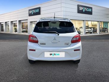 SPOTICAR Mitsubishi Space Star Spacestar 1.2 Mivec 80ch As&g Black Collection 2019.5 Occasion - Berline Essence Pearl White - Bayeux - 1204015354_5