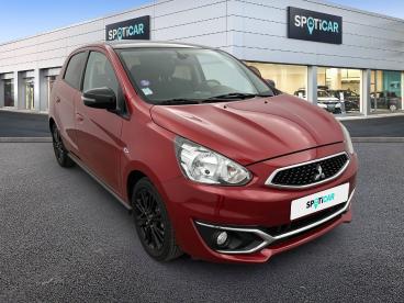 SPOTICAR Mitsubishi Space Star Spacestar 1.2 Mivec 80 As&g Cvt Black Collection Occasion - Berline Essence Rouge - Les Ulis - 1204022262_3