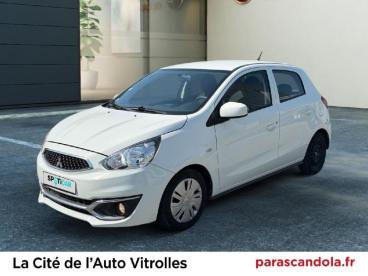 SPOTICAR Mitsubishi Space Star Spacestar 1.0 Mivec 71ch In 2018 Occasion - Berline Essence Blanc Twist - Vitrolles - 1204027862_1
