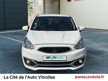 SPOTICAR Mitsubishi Space Star Spacestar 1.0 Mivec 71ch In 2018 Occasion - Berline Essence Blanc Twist - Vitrolles - 1204027862_2