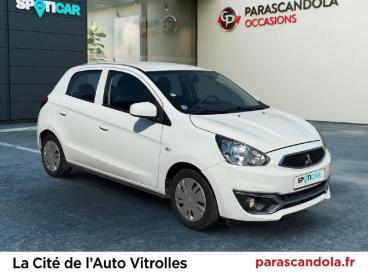 SPOTICAR Mitsubishi Space Star Spacestar 1.0 Mivec 71ch In 2018 Occasion - Berline Essence Blanc Twist - Vitrolles - 1204027862_3