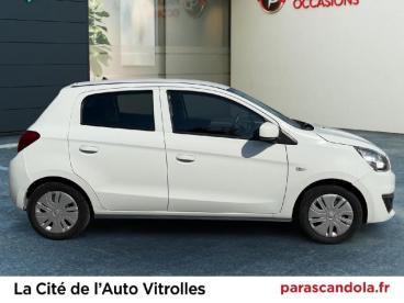SPOTICAR Mitsubishi Space Star Spacestar 1.0 Mivec 71ch In 2018 Occasion - Berline Essence Blanc Twist - Vitrolles - 1204027862_4