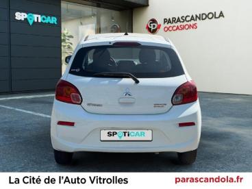 SPOTICAR Mitsubishi Space Star Spacestar 1.0 Mivec 71ch In 2018 Occasion - Berline Essence Blanc Twist - Vitrolles - 1204027862_5