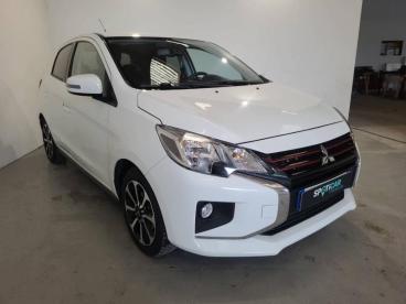 SPOTICAR Mitsubishi Space Star Spacestar 1.2 Mivec 71ch Red Line Edition 2022 Occasion - Berline Essence Frost White - Massy - 1204040565_1
