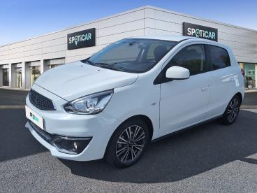 SPOTICAR Mitsubishi Space Star Spacestar 1.2 Mivec 80ch As&g Invite 2018 Occasion - Berline Essence Blanc - Fontenay Sur Eure - 1204055491_1