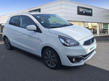 SPOTICAR Mitsubishi Space Star Spacestar 1.2 Mivec 80ch As&g Invite 2018 Occasion - Berline Essence Blanc - Fontenay Sur Eure - 1204055491_3