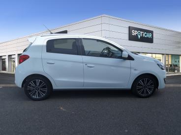 SPOTICAR Mitsubishi Space Star Spacestar 1.2 Mivec 80ch As&g Invite 2018 Occasion - Berline Essence Blanc - Fontenay Sur Eure - 1204055491_4