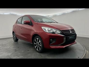 SPOTICAR Mitsubishi Space Star Spacestar 1.2 Mivec 71ch Red Line Edition 2024 Occasion - Berline Essence Cardinal Red Métallisé - Niort - 1204081052_3