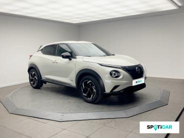 SPOTICAR Nissan Juke 1.6 Hybrid 143ch N-connecta 2023.5 Occasion - Suv-4x4 Hybride Blanc Lunaire Spéciale - Tarbes - 1203653737_3