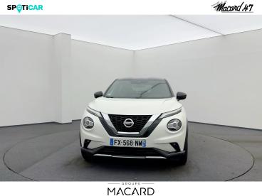 SPOTICAR Nissan Juke 1.0 Dig-t 117ch N-design Dct Occasion - Suv-4x4 Essence Blanc Lunaire+toit Noir Métallisé - Bias - 1203713401_2