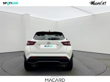 SPOTICAR Nissan Juke 1.0 Dig-t 117ch N-design Dct Occasion - Suv-4x4 Essence Blanc Lunaire+toit Noir Métallisé - Bias - 1203713401_5