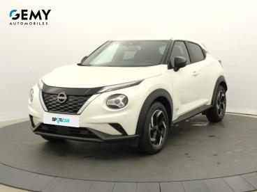 SPOTICAR Nissan Juke Hybrid 143 N-connecta Occasion - Suv-4x4 Hybride Blanc - Vannes - 1203791103_1