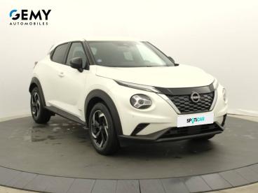 SPOTICAR Nissan Juke Hybrid 143 N-connecta Occasion - Suv-4x4 Hybride Blanc - Vannes - 1203791103_3