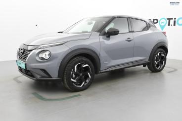 SPOTICAR Nissan Juke Hybrid 143 N-connecta Occasion - Suv-4x4 Hybride Gris Argile Spéciale - Montendre - 1203909247_1