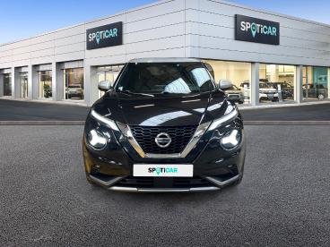 SPOTICAR Nissan Juke 1.0 Dig-t 117ch N-design Occasion - Suv-4x4 Essence Noir Kuro Métallisé+toit Gris Perle - Dizy - 1203935124_2
