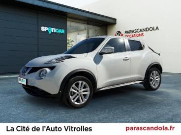 SPOTICAR Nissan Juke 1.2 Dig-t 115ch N-connecta Occasion - Suv-4x4 Essence Blanc Lunaire - Vitrolles - 1204011597_1