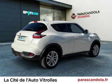 SPOTICAR Nissan Juke 1.2 Dig-t 115ch N-connecta Occasion - Suv-4x4 Essence Blanc Lunaire - Vitrolles - 1204011597_5