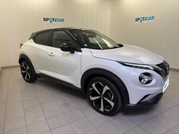 SPOTICAR Nissan Juke 1.0 Dig-t 117ch Tekna Dct Occasion - Suv-4x4 Essence Blanc Lunaire Spéciale - Brest - 1204019479_3