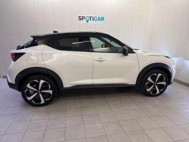 SPOTICAR Nissan Juke 1.0 Dig-t 117ch Tekna Dct Occasion - Suv-4x4 Essence Blanc Lunaire Spéciale - Brest - 1204019479_4