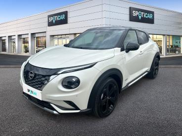 SPOTICAR Nissan Juke 1.6 Hybrid 143ch Premiere Edition 2022.5 Occasion - Suv-4x4 Hybride Blanc Lunaire Spéciale - Bourgoin Jallieu - 1204141419_1