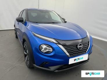 SPOTICAR Nissan Juke 1.6 Hybrid 143ch Tekna 2023 Occasion - Suv-4x4 Hybride Bleu Magnétique Spéciale - Bourg En Bresse - 1204162289_3