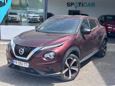 SPOTICAR Nissan Juke 1.0 Dig-t 117ch Tekna Dct Occasion - Suv-4x4 Essence Rouge Fuji Spéciale - Coignieres - 1204190047_1