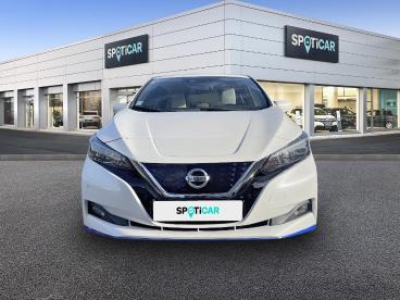 SPOTICAR Nissan Leaf 215ch 62kwh 3.zero E+ Occasion - Berline Electrique Blanc Lunaire - Trelissac - 1203035774_2