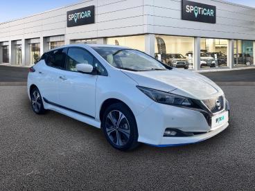 SPOTICAR Nissan Leaf 215ch 62kwh 3.zero E+ Occasion - Berline Electrique Blanc Lunaire - Trelissac - 1203035774_3